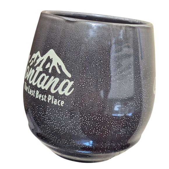 Montana The Last Best Place 18 oz Fresco Camper Mug Glaze Finish Ceramic - Picture 4 of 16